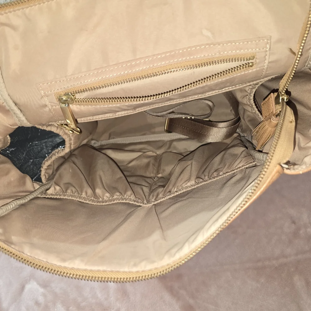 Freshly Picked Diaper Bag Butterscotch Tan